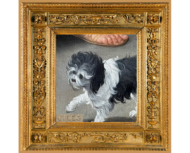 un chien du Louvre numéro trois